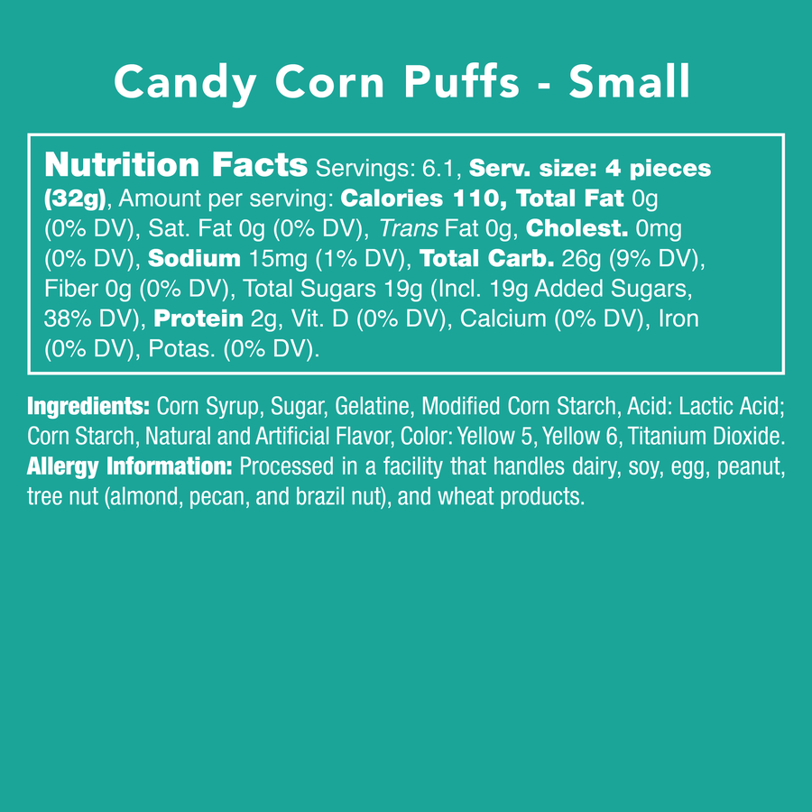 Candy Club - Candy Corn Puffs