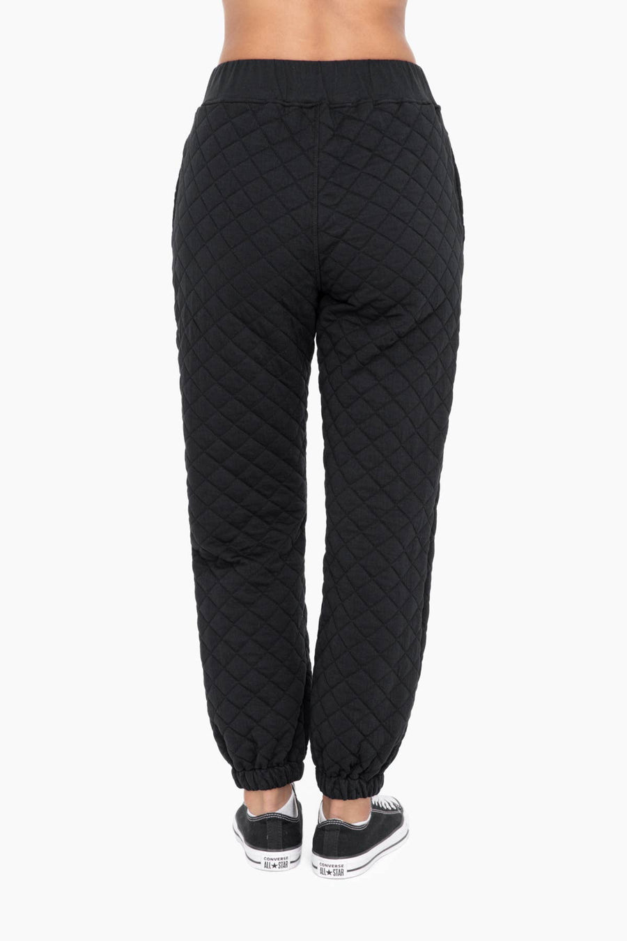 Mono B - Quilted Jersey Joggers