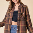 Load image into Gallery viewer, Doe &amp; Rae - PLAID BUTTON DOWN
