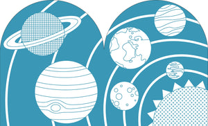 Color Book W/Stickers: Outer Space
