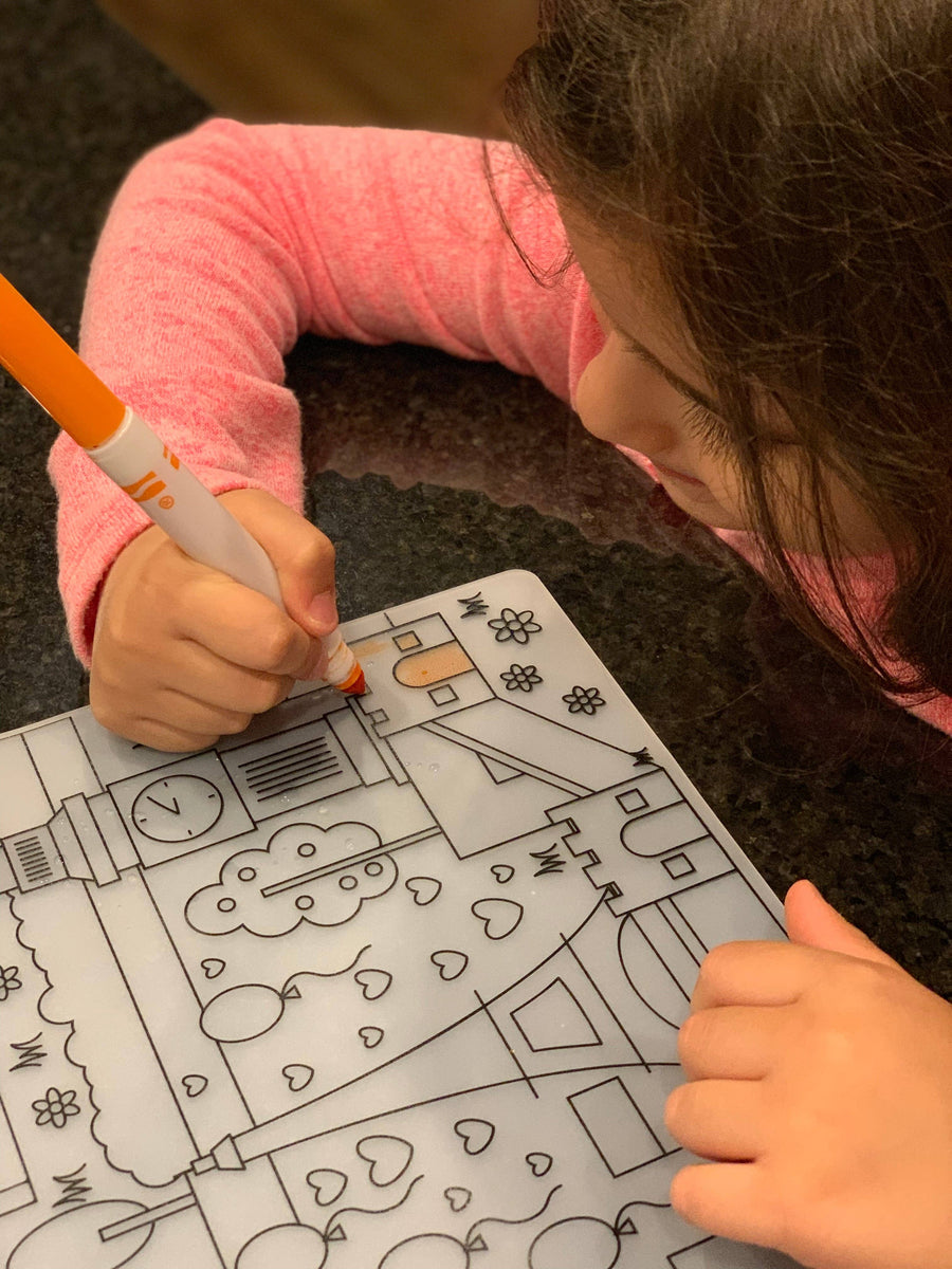 Reusable Coloring Placemats