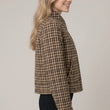 Load image into Gallery viewer, Doe &amp; Rae - PLAID ASYMMETRY JACKET
