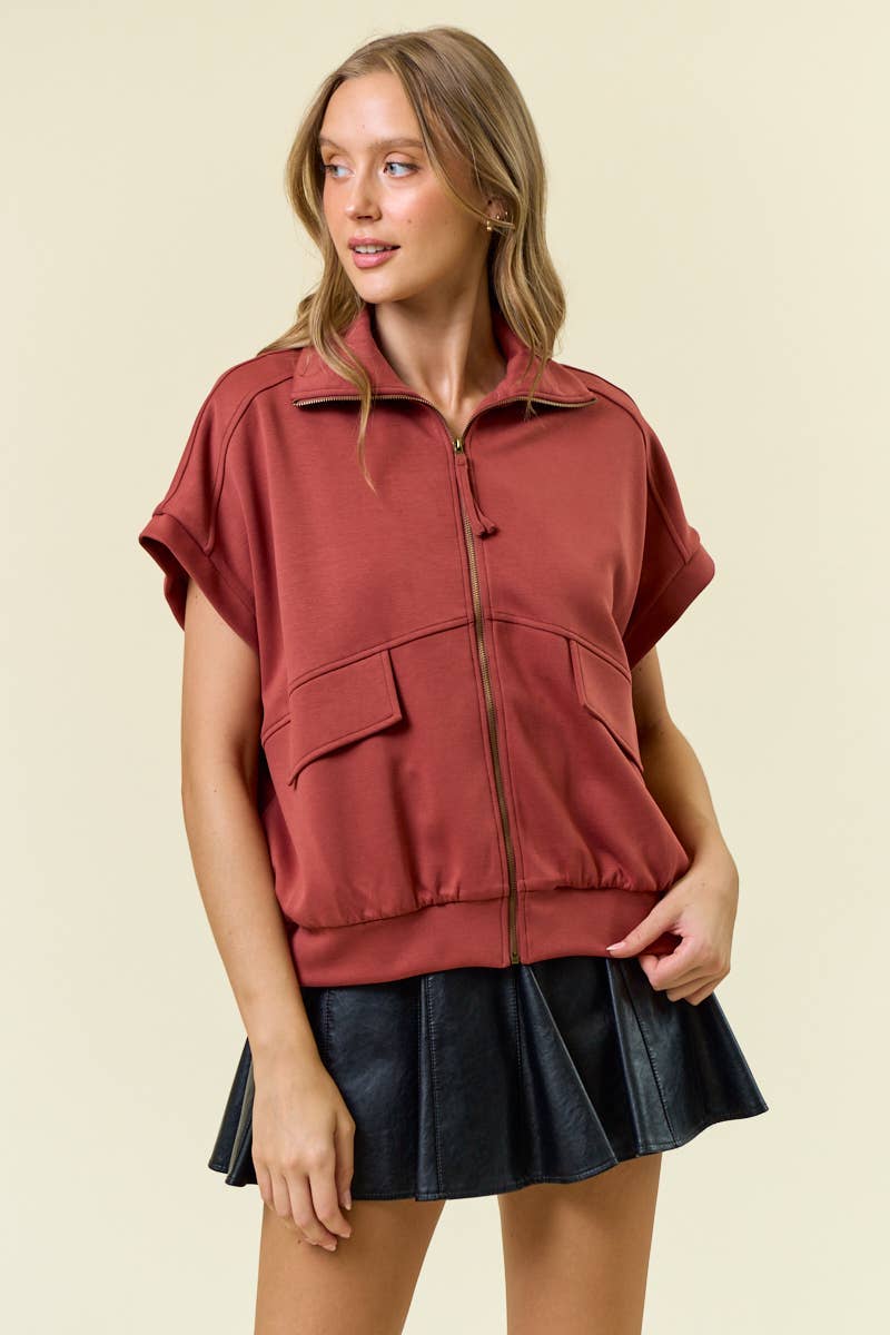Buttery Soft Brushed Modal Pocket Jacket