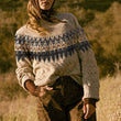 Load image into Gallery viewer, Cable Knit Fair Isle Raglan
