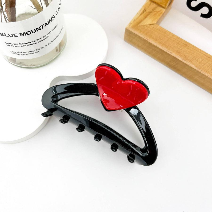 Love hair claw clip