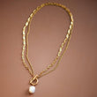 Load image into Gallery viewer, Mia - 18K Gold Waterproof Necklace 6860
