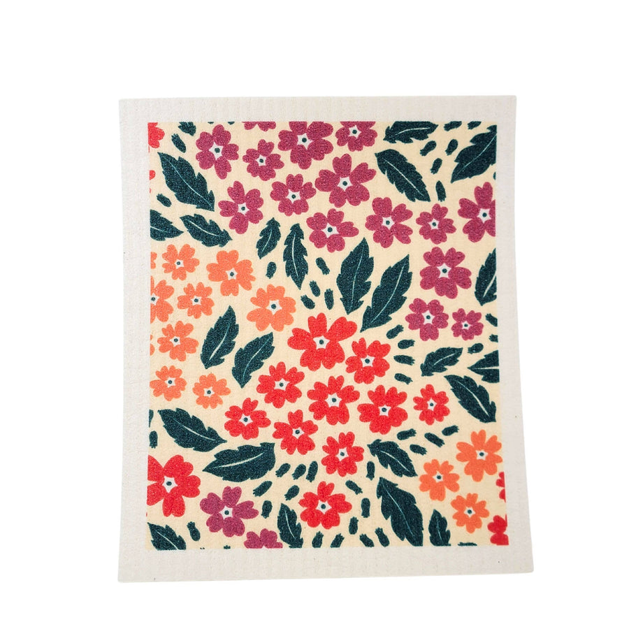 Swedish Dishcloth - Flower Patterned