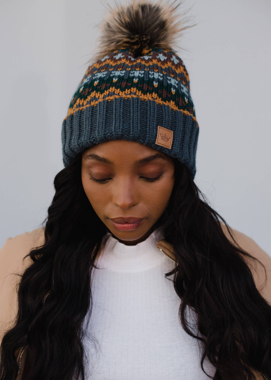 P.A Co. - Multicolored Pom Hat