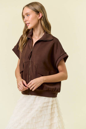 Buttery Soft Brushed Modal Pocket Jacket