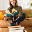 Load image into Gallery viewer, Lavley - Shhh I&#39;m Reading Socks
