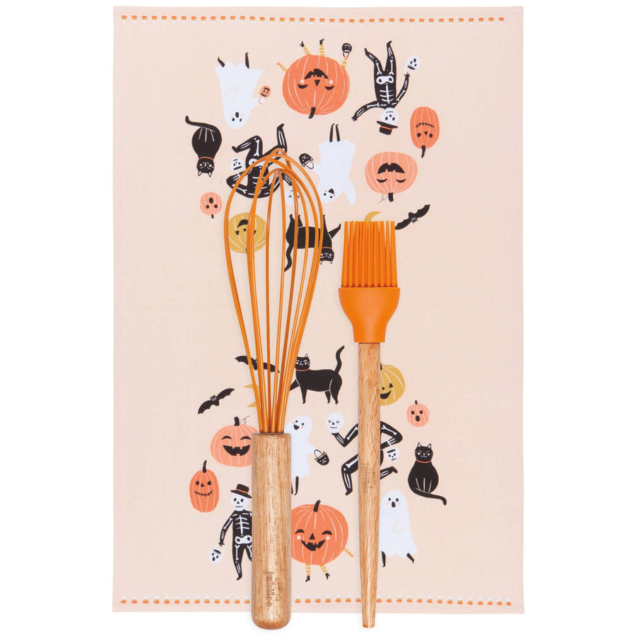 Boo Crew - Whisk Brush & Dishtowel