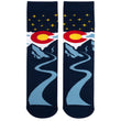 Load image into Gallery viewer, Lavley - The Mountains Are Calling (Colorado) Socks
