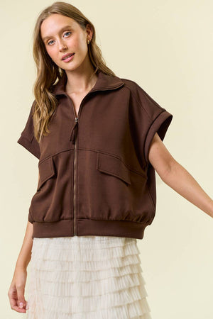 Buttery Soft Brushed Modal Pocket Jacket