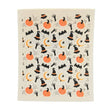 Load image into Gallery viewer, Swedish Dishcloth - Halloween Witch Hat Pumpkin
