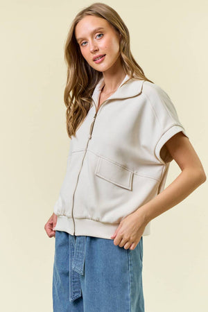 Buttery Soft Brushed Modal Pocket Jacket