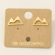 Load image into Gallery viewer, Fame - Mountain Stud Earrings
