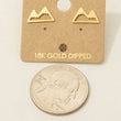 Load image into Gallery viewer, Fame - Mountain Stud Earrings
