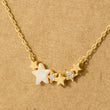 Load image into Gallery viewer, Dainty Multi Star Charm Necklace
