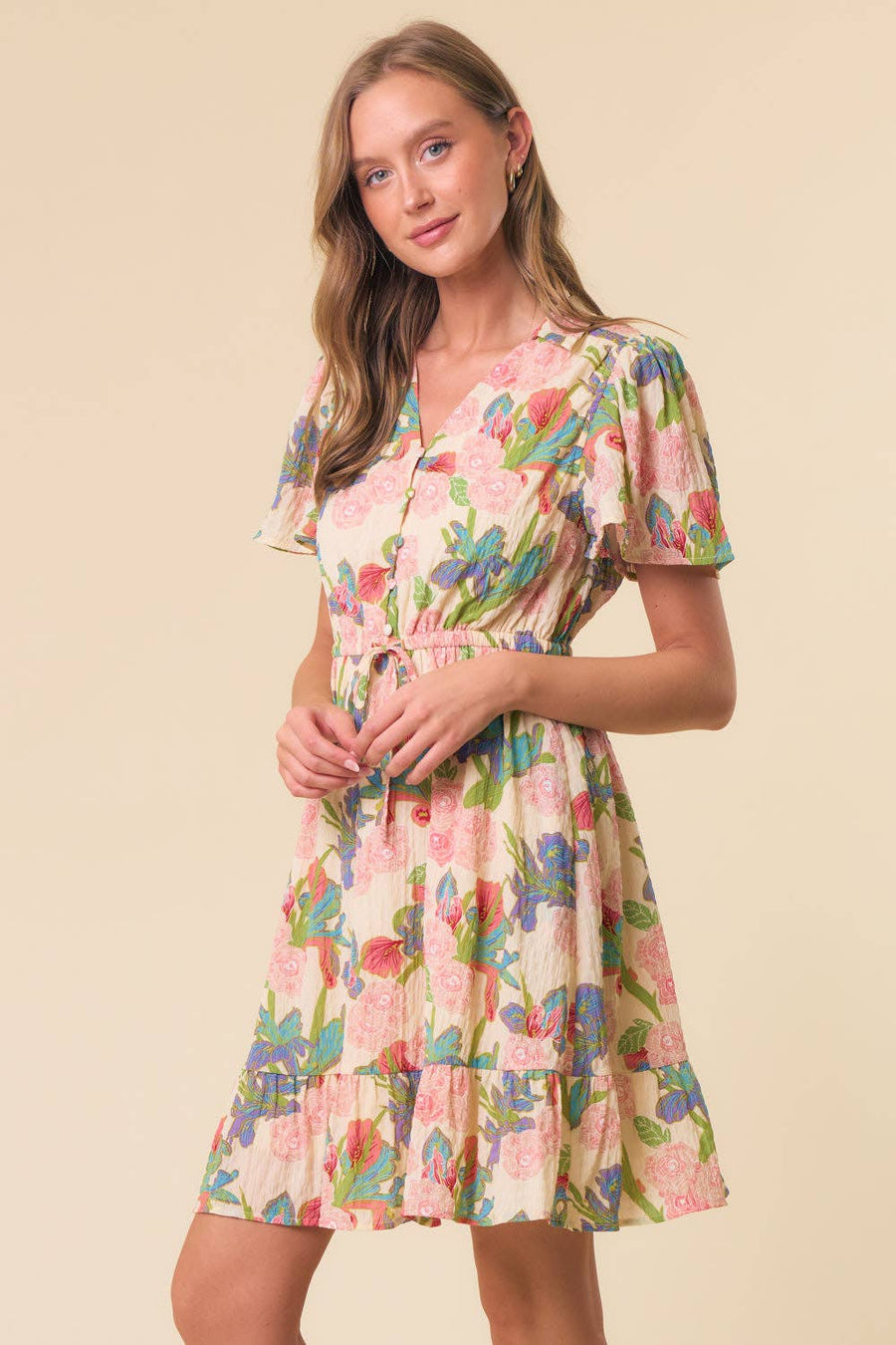 Flutter Mini Dress