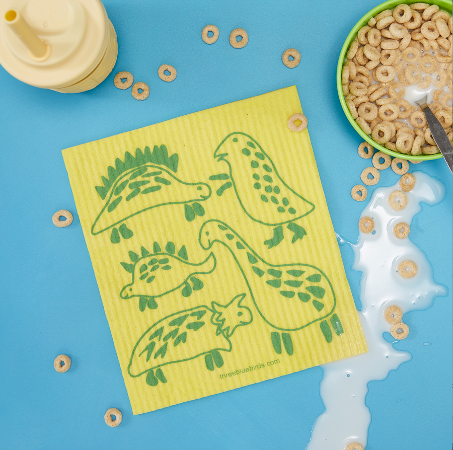 Swedish Dishcloths - Dinosaurs