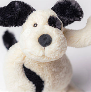 Bashful Black & Cream Puppy