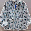 Load image into Gallery viewer, Lacomy Print Teddy Zip Up
